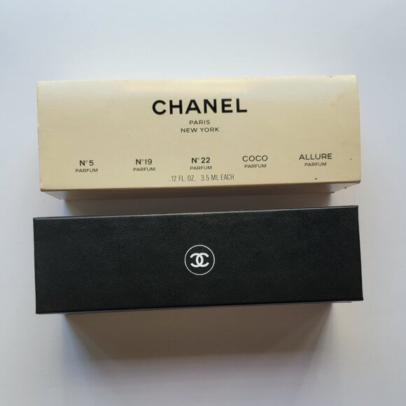 Vintage 5 CHANEL Fragances Perfumes (Parfum) Mini Collection Set .5ml /.12oz ea - Picture 7 of 11